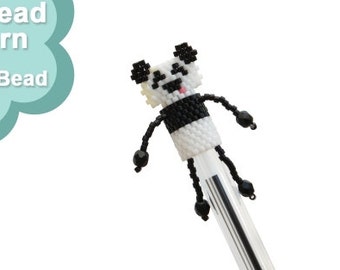 Bead Pattern: Panda Pen Topper