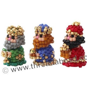 Bead Pattern:  Christmas Nativity - Part 8 – Three Wise Men