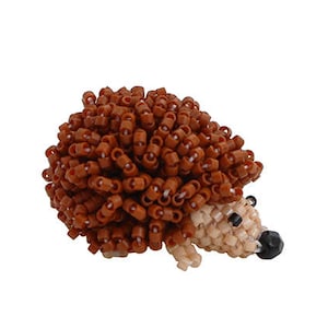Bead Pattern: 3D Beaded Harrison the Hedgehog