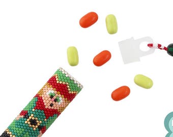 Bead Pattern: Elf Tube Ornament Pattern