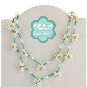 Bead Pattern: Daisy Chain Necklace