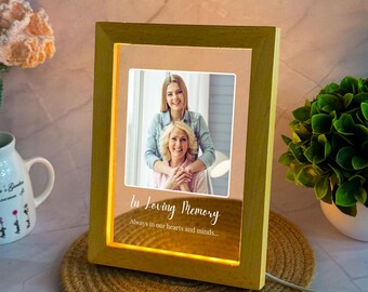 Custom Photo LED Lamp: Personalized Mother's Day Keepsake