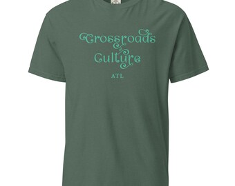 Atlanta Crossroads of Culture T-Shirt: Garment-Dyed Heavyweight Cotton