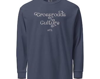 Atlanta Crossroads Garment-dyed heavyweight long-sleeve shirt