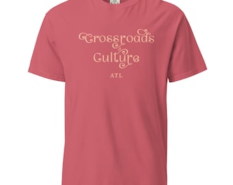 Atlanta Crossroads of Culture T-Shirt: Garment-Dyed Heavyweight Cotton