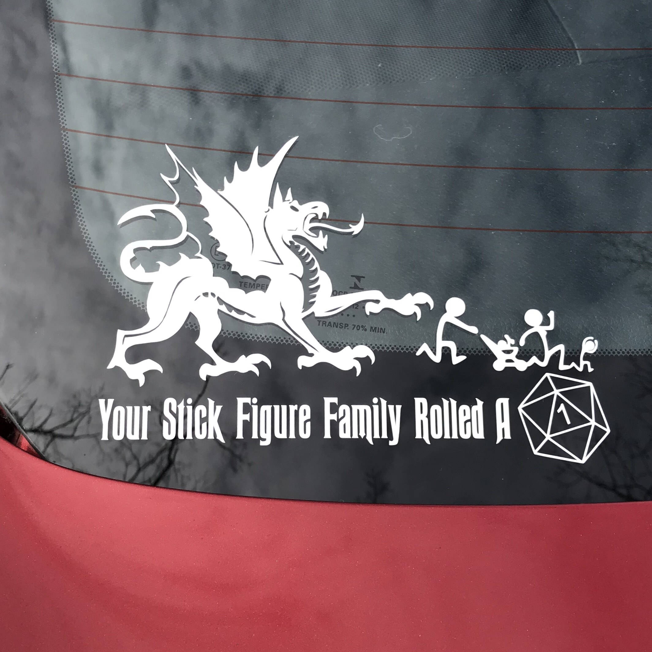 Your Stick Figure Family Rolled a One Dungeons and Dragons Inspired C…