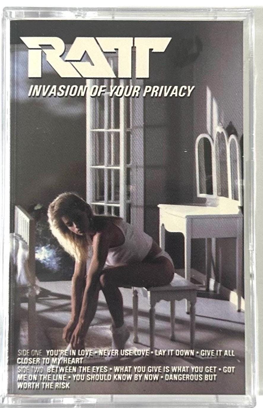Ratt Invasion of Your Privacy - Etsy