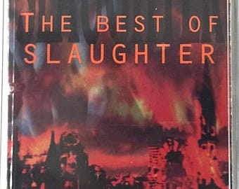 Slaughter Mass Slaughter  The Best Of Slaughter ( 1995 Release) Cassette Tape. Awesome Condition. Sounds great. Brand New Case Included.