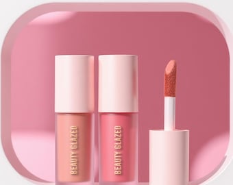 Beauty Glazed Liquid Blush: Long Lasting Dewy Radiant Makeup