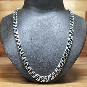 bismarck silver chain