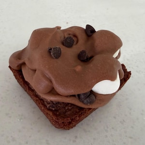 Mississippi Mud Marshmallow Brownie Square (2.5"x2.5")