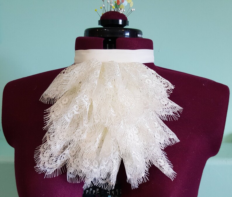 Jabot cuello hecho a medida para pedir Etsy España