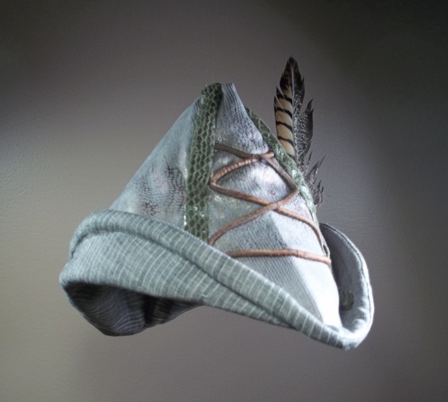 Archer Hat Custom Made to Order Costume Cosplay Faux Snakeskin Etsy UK