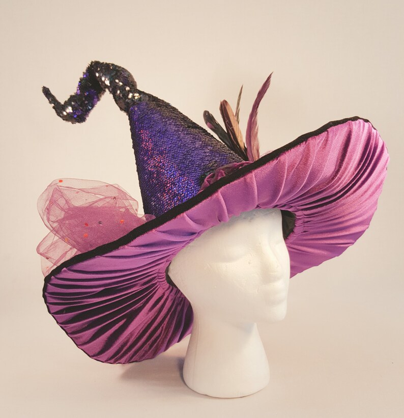 Witch Hat Made to Order Custom Halloween Costume Accessory Etsy