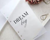 A6 transparente Binder-Einlage, Bargeld-Umschlagmethode Budgetplaner,  Finanzplanungszubehör, Minimalistisches Dashboard