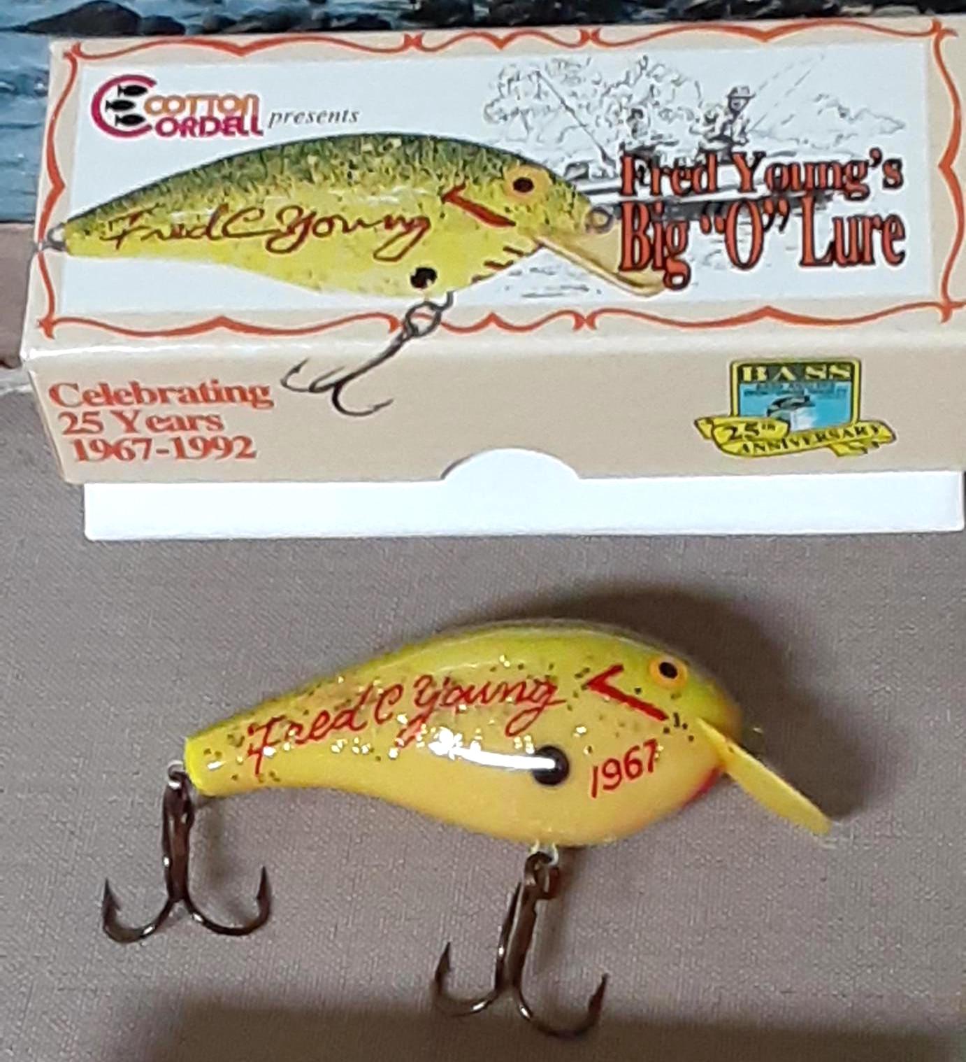 Fred Young Big O Lure 1967-1992 Cotton Cordell Limited Edition