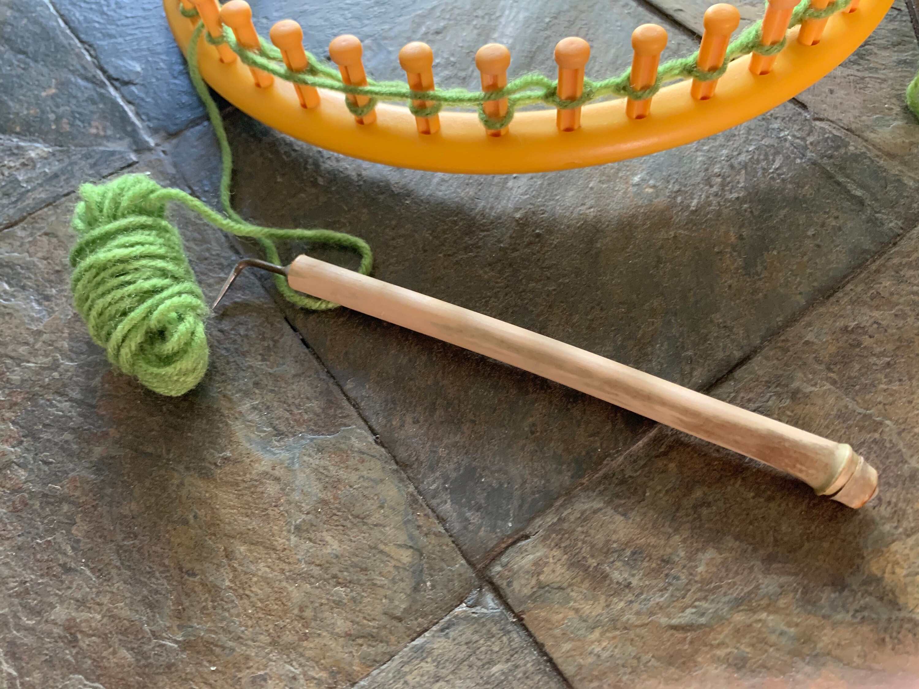 Large Loom Hook with Knob End. 11 mm .45 inch Corking Hook Etsy