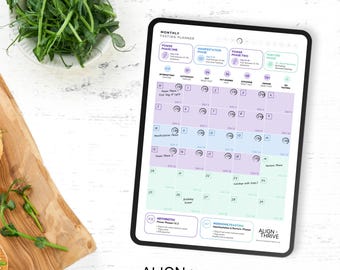 Dateless Fasting Planner - Portrait