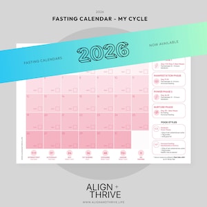 Fasting Calendars - Etsy