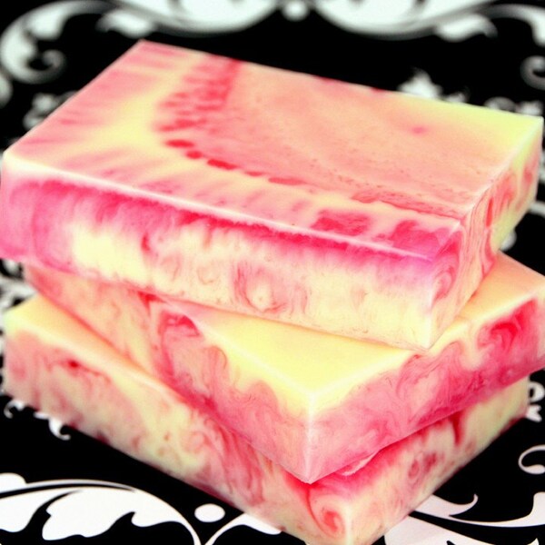 Freesia Soap - Handmade Shea Butter and Glycerin Soap // Gifts for Her