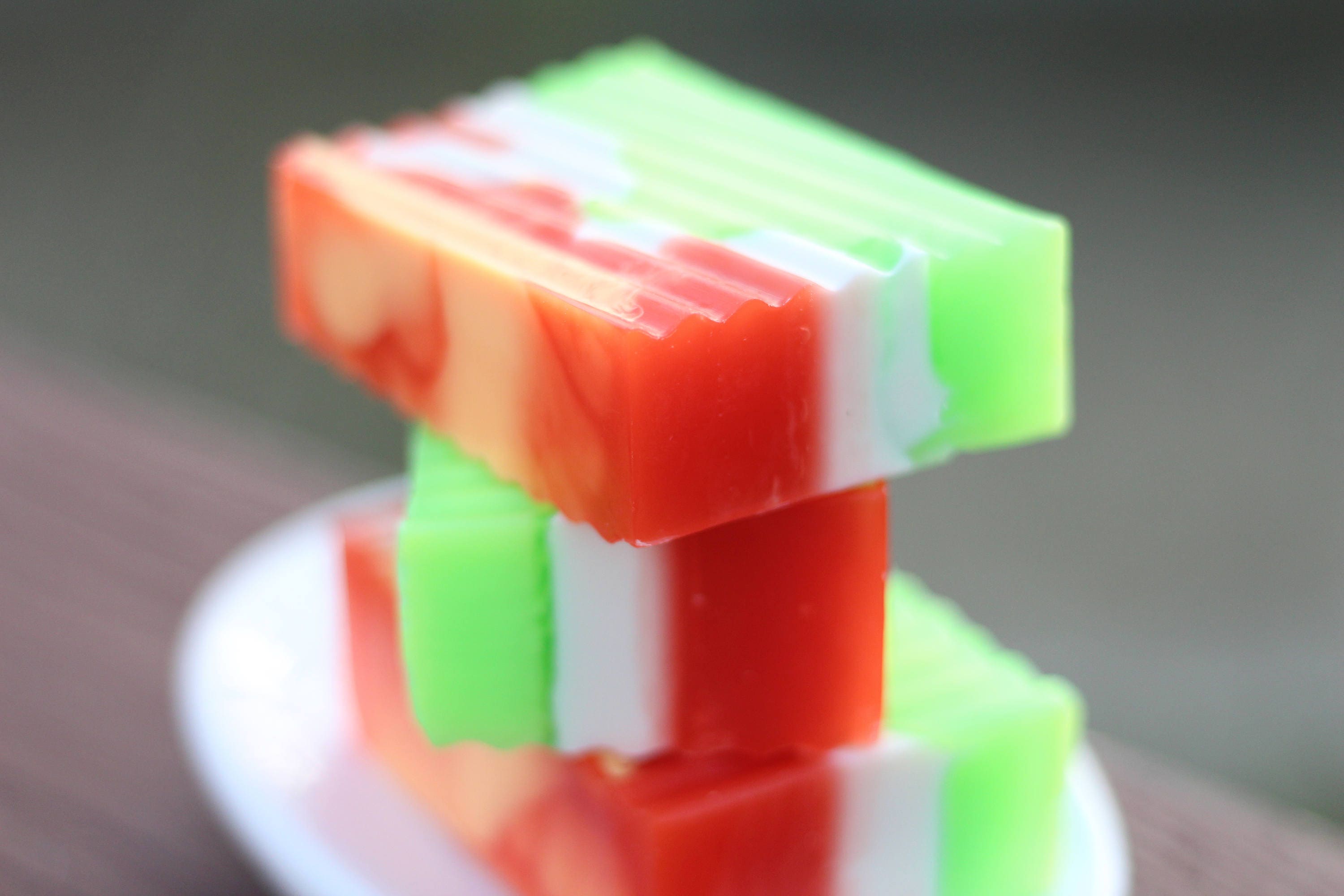 Mom's Fruit Jello Handmade Shea Butter and Glycerin Soap Etsy