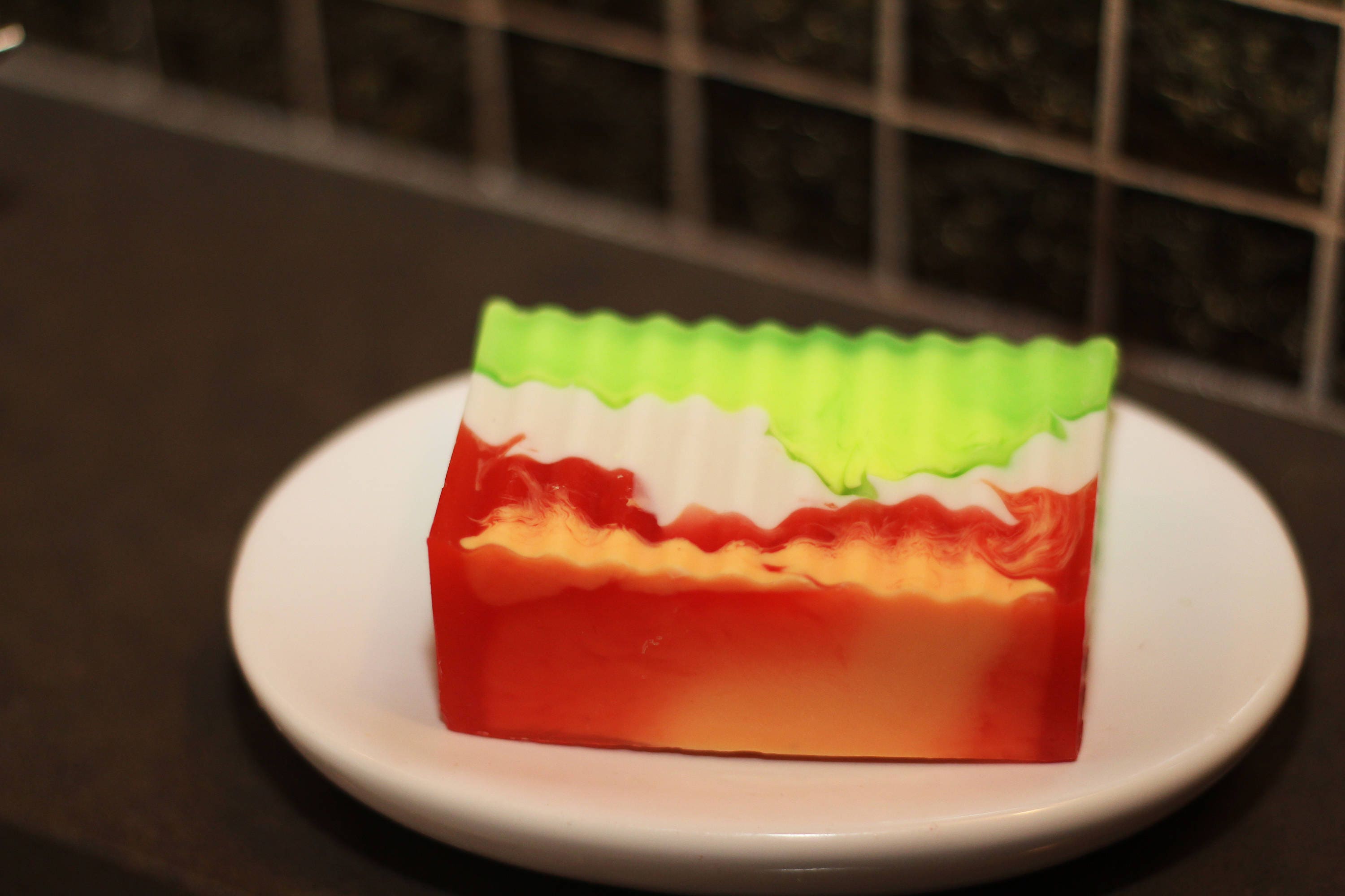 Mom's Fruit Jello Handmade Shea Butter and Glycerin Soap Etsy