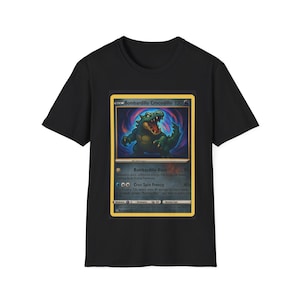 Bombardillo Crocodillo Pokémon carta italiana Brainrot camiseta TikTok