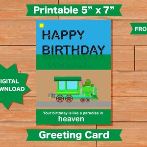 Kids birthday card