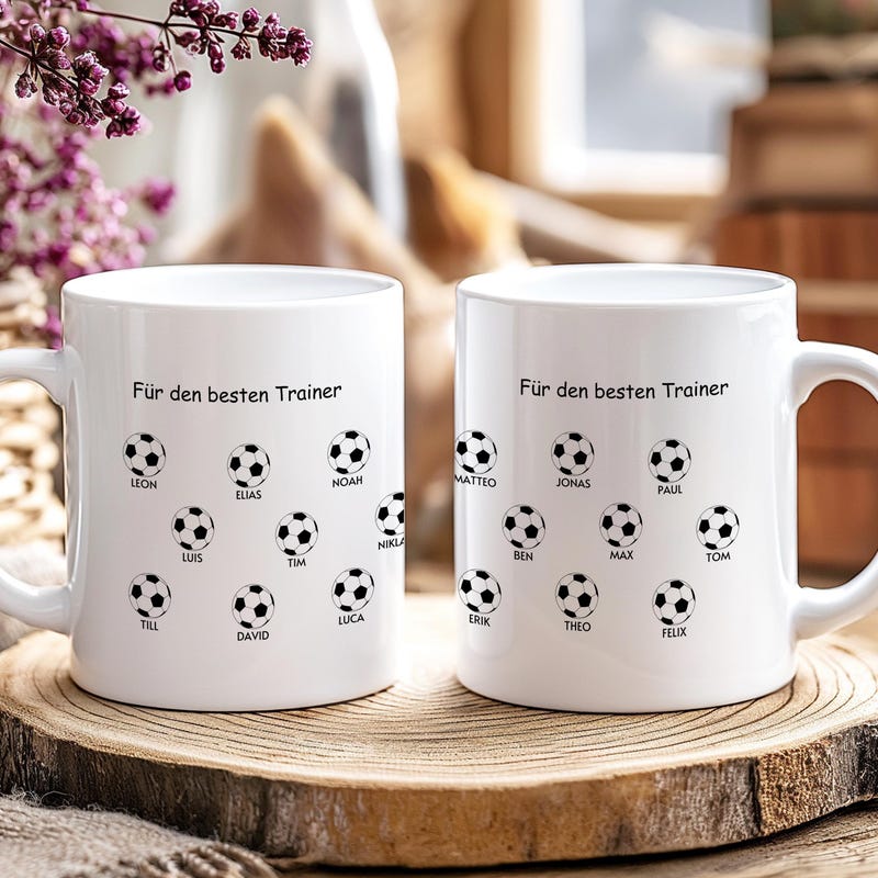 Geschenk Trainer Fussball