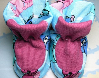 Asparas Dreams Baby Bootie Pattern, Includes 5 sizes Preemie up to 12 months, Instant Download, PDF