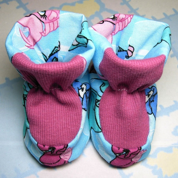 Asparas Dreams Baby Bootie Pattern, Includes 5 sizes Preemie up to 12 months, Instant Download, PDF