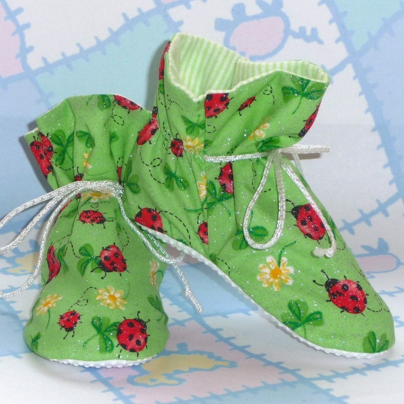 Terra Verde, TV Bootie Bootee Pattern, 7 Children's Sizes 4 - 13, PDF ...