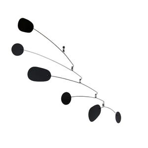 Bl(ink) Black Mobile | Midcentury Modern | Metal Mobile