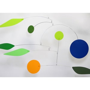 The Pinwheel Mobile | Midcentury Modern Hanging Mobile