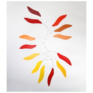 Red Fireleaf Mobile | Organic Modern Mobile