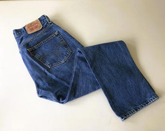 Vintage Levis 501 Jeans: Y2K Button Fly Denim, Men's W32 X L31 - Etsy