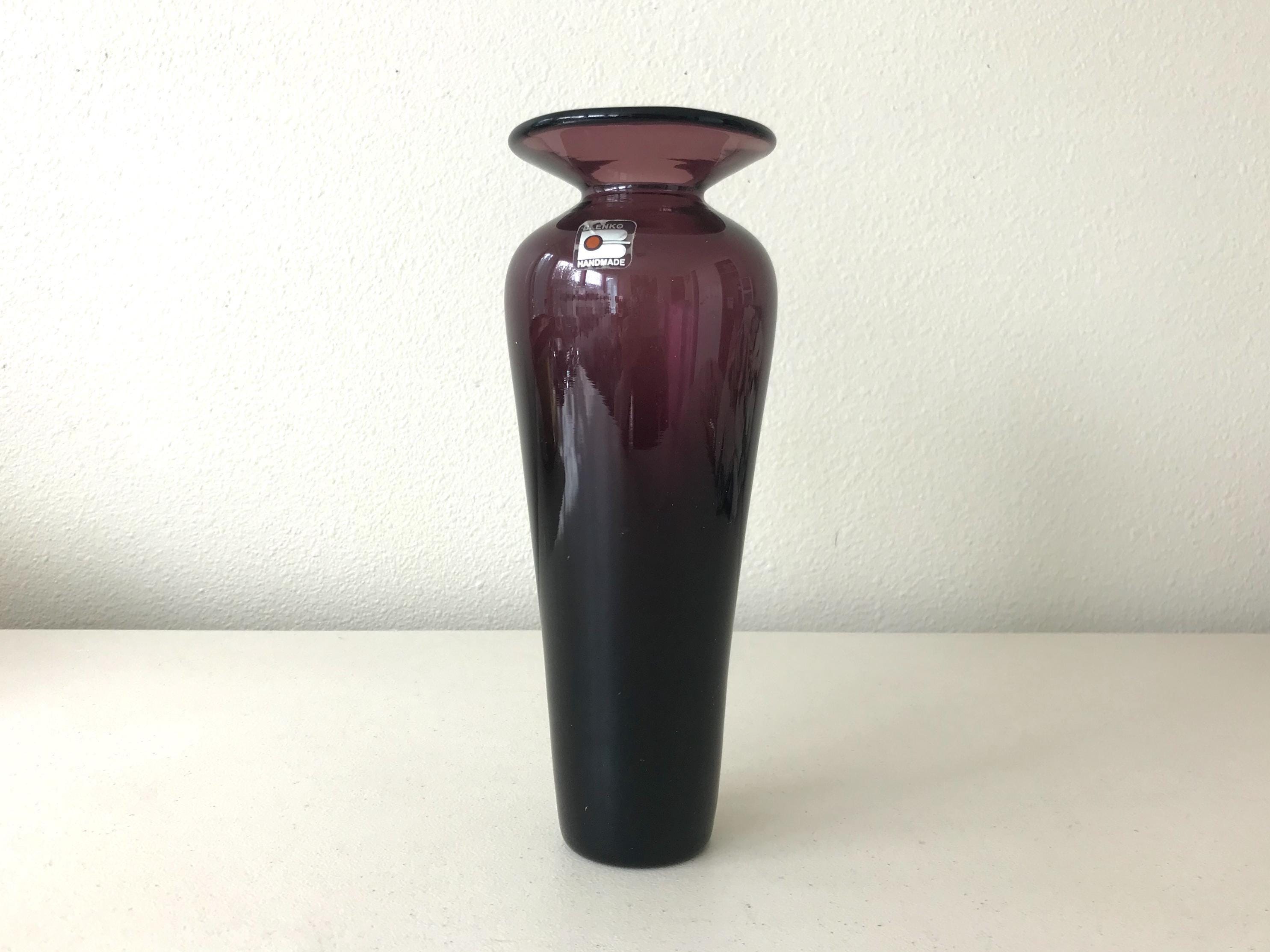 Blenko Glass Vase - Etsy