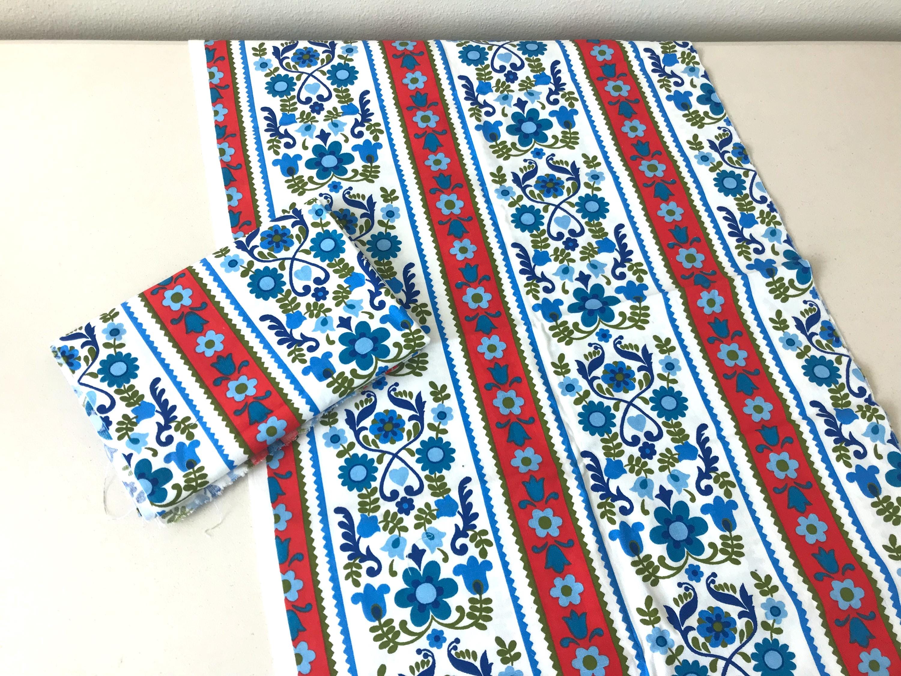 Vintage Swedish Fabric - Etsy