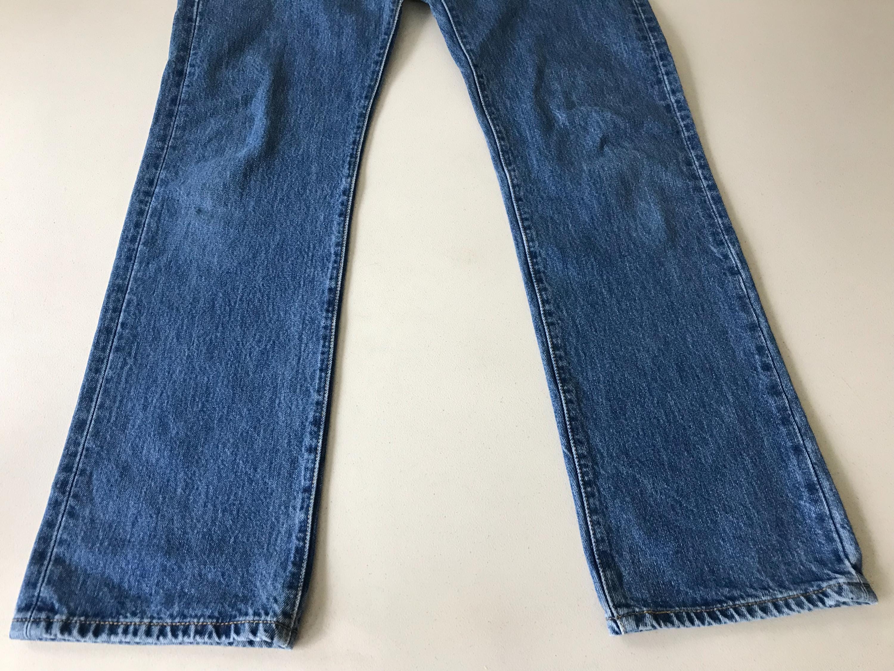 Vintage Levis 501 Jeans: Y2K Button Fly Denim, Men's W32 X L31 - Etsy