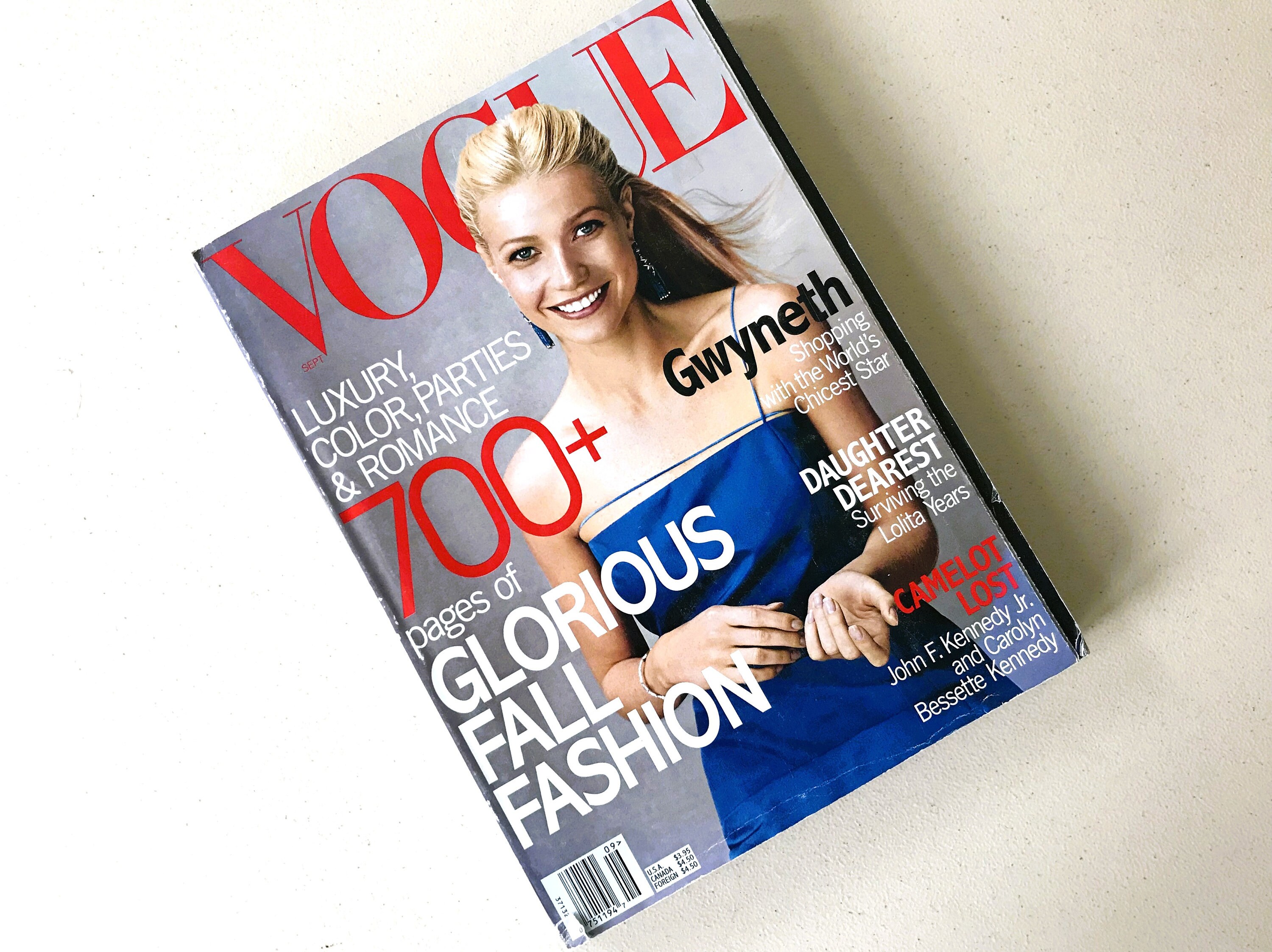i magazine1997から1999の11冊 Vintage VOGUE Magazine - September 1999 - Massive 700+ Page