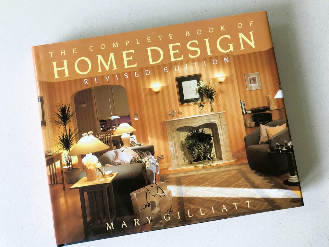 Vintage 80s Design Inspiration Reference Book the Complete Book of Home ...