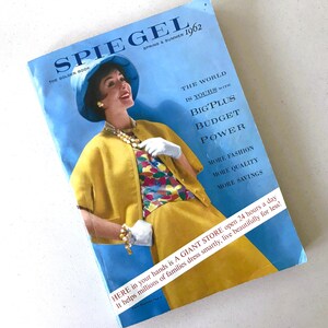 Vintage SPIEGEL Catalog: Spring/summer 1962, MCM Fashion