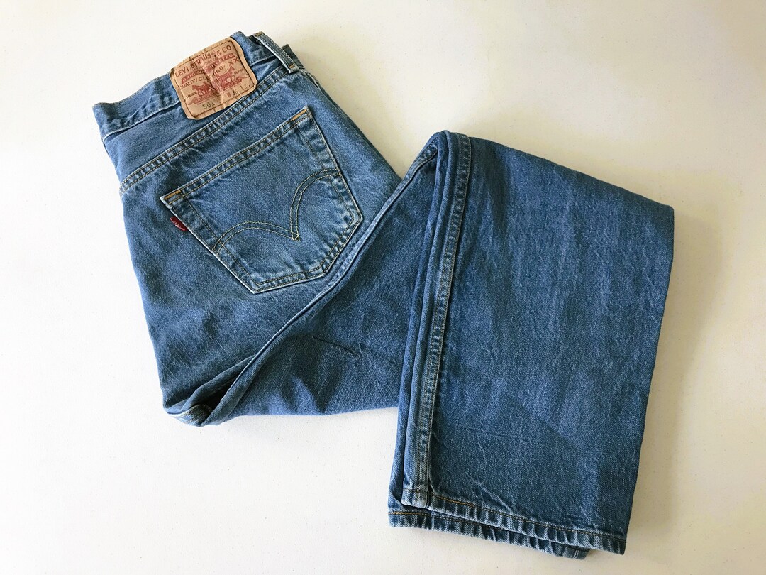2000s LEVI’S 501 MADE IN MEXICO W36 Levis 501 Vintage 90s XX Straight Leg Mexico Jeans 31x36