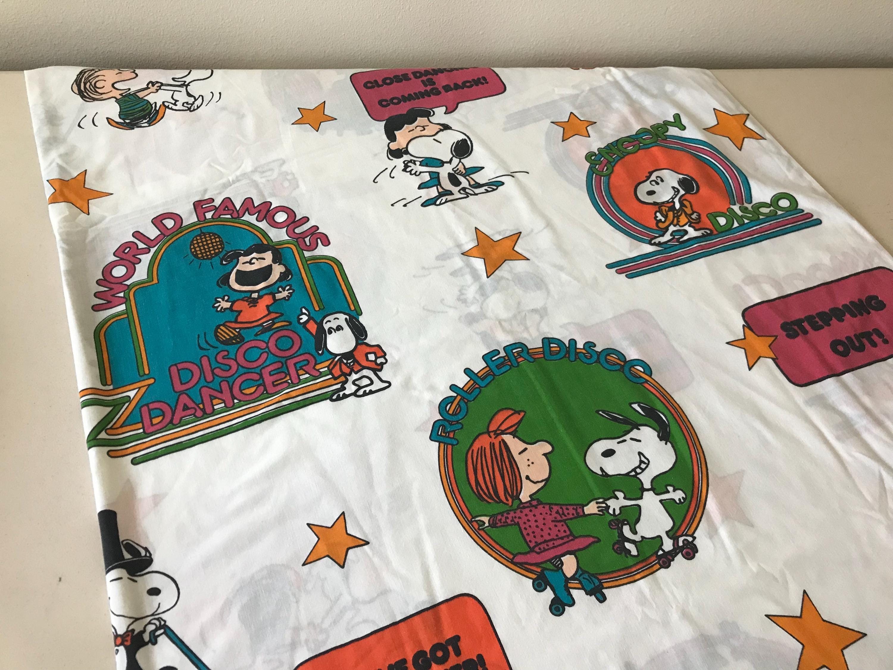 Snoopy Twin Sheet - Etsy