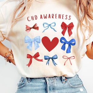 CHD Awareness Mommy and Me Shirts- Heart Warrior Shirts-Heartiversary Comfort Colors for CHD-for Congenital Heart Defect T-shirt