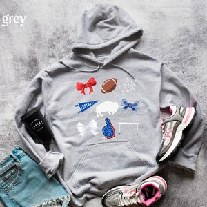 Gildan Coquette Football New York Buffalo Football Sweatshirt Josh Allen Bills Mafia Hoodie for Buffalo fans