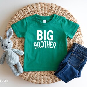 Big Brother Shirt, Toddler Big Brother Tee, Vintage Big Bro Gift, Birth Announcement, Retro Kids Shirt, Cute Brother T-Shirt for Boys