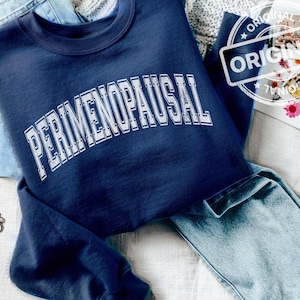 Perimenopause Sweatshirt - Hot Flash Gift, Middle Age Gift, Comfortable Hormone Shirt for Women, Trendy Shirt for Her, Perimenopause Era Tee