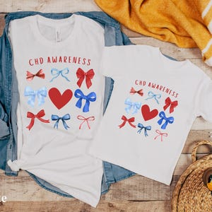 Heart Warrior Shirt-Mommy & Me CHD Awareness Tee Gift-Sweatshirt Bodysuit Congenital Heart Defect Support Gift