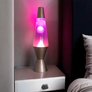 Lava Lamp Mood Enhancing Ambiance Rose Gold
